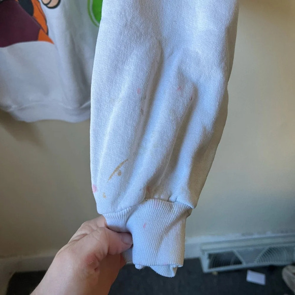 Vintage Disney AOP Double-Sided Goofy Crewneck Sweatshirt, size XL - Picture 8 of 8